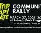 Stop AAPI Hate Rally at Artesia Park March 27