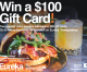 HMG-LCCN SWEEPSTAKES: Win a $100 Eureka Burger Gift Card; 2nd & 3rd Place Winners Get $50 Gift Cards