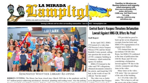June 24, 2022 La Mirada Lamplighter eNewspaper