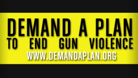 Demand A Plan To End Gun Violence campaign begins with new outreach effort in America.