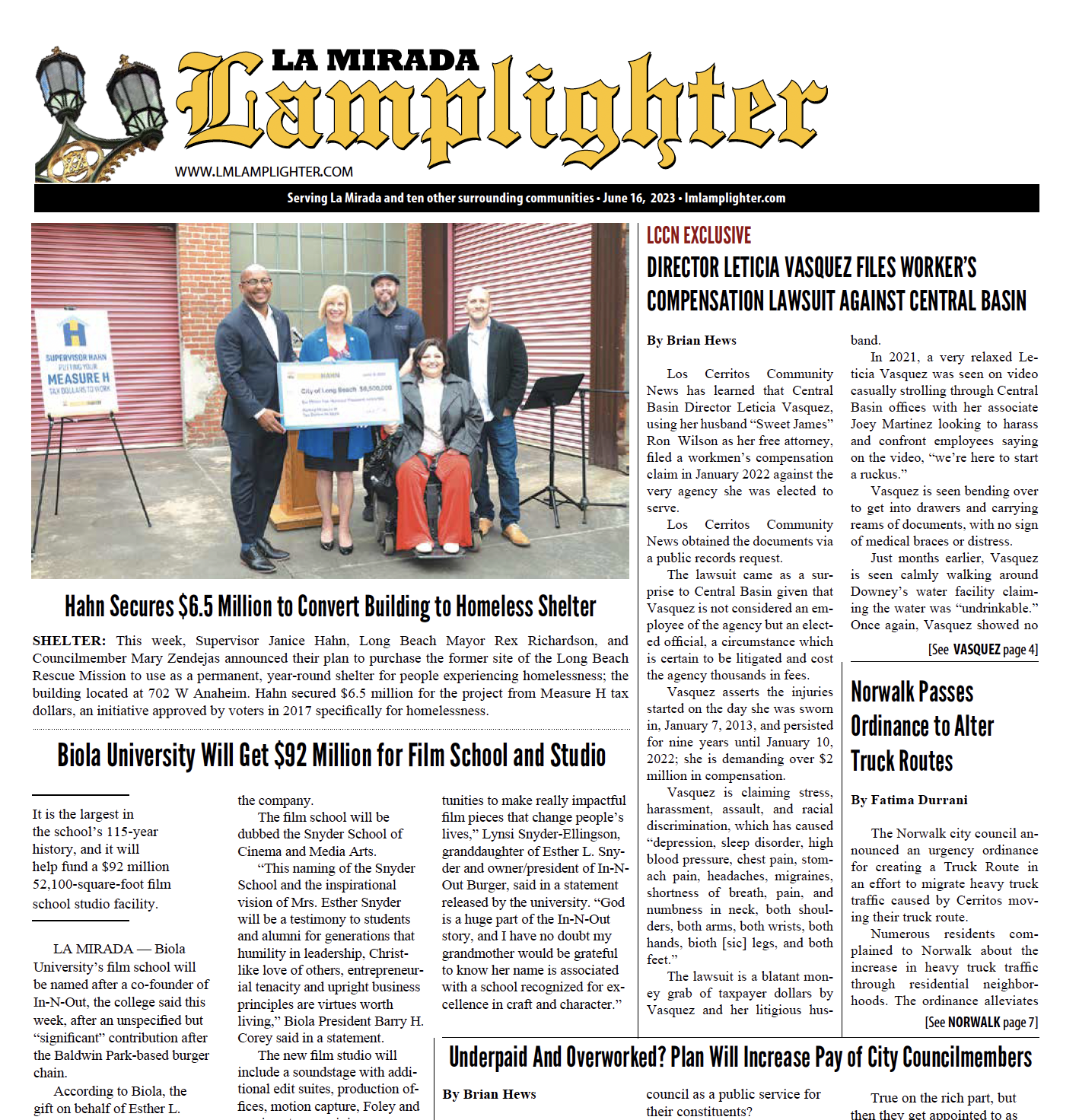 June 16 2023 La Mirada Lamplighter ENewspaper La Mirada Lamplighter june-16-2023-la-mirada-lamplighter-enewspaper-la-mirada-lamplighter
